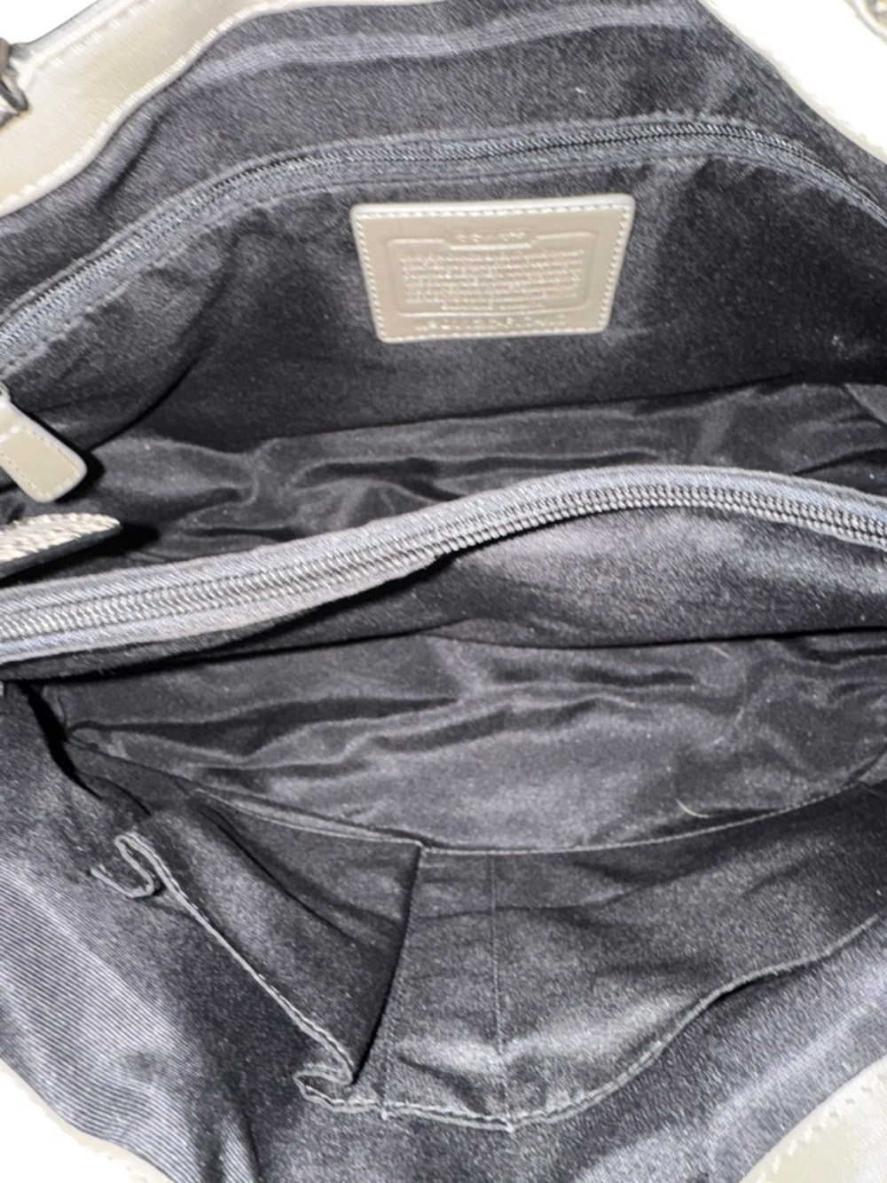 Coach Soho Python Embossed Leather Shoulder Bag - Picture 9 of 9